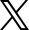 X dot com's letter symbol logo link